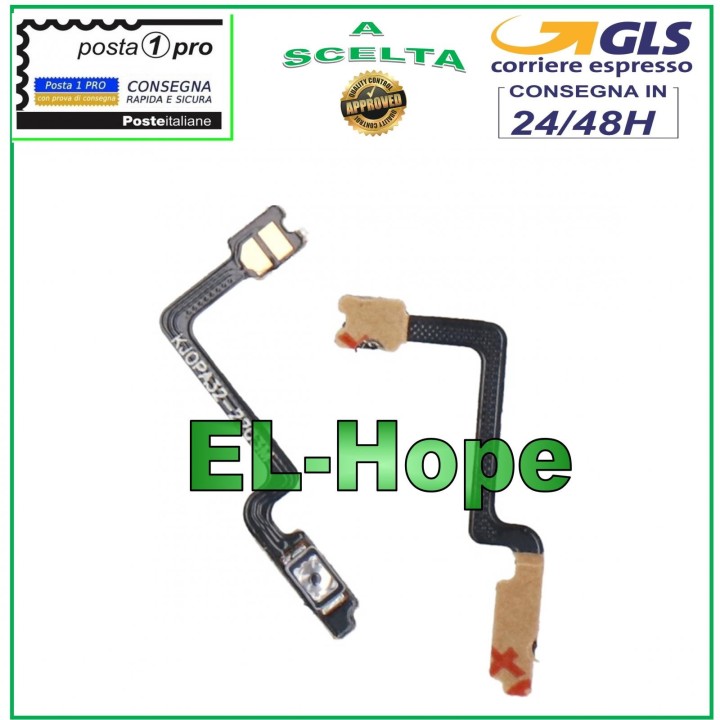 Nappe de touche marche/arre't plate et flexible pour OPPO A32 2020 PDVM00