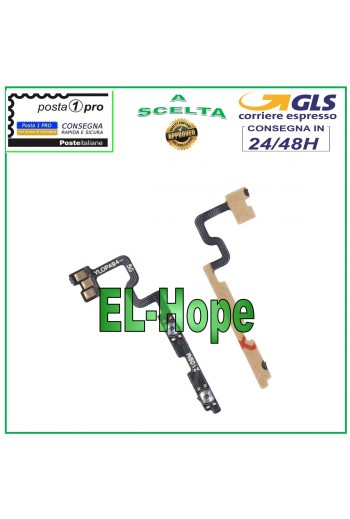 Touches late'rales flexibles et plates pour augmenter ou diminuer le volume, pour Oppo F19/F19 Pro (CPH2285)