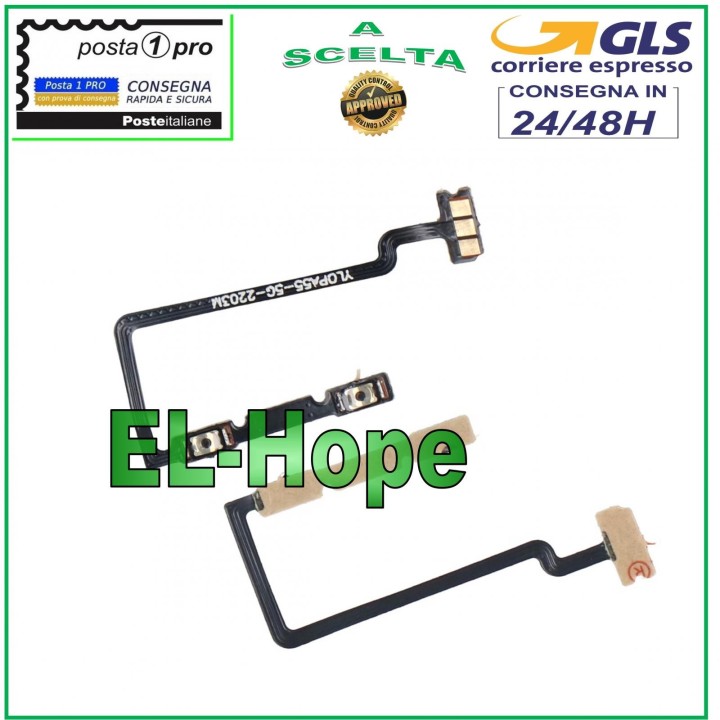 Touches late'rales plates et flexibles pour OPPO A93, A56, A74 5G / NARZO 30 (RMX3242)