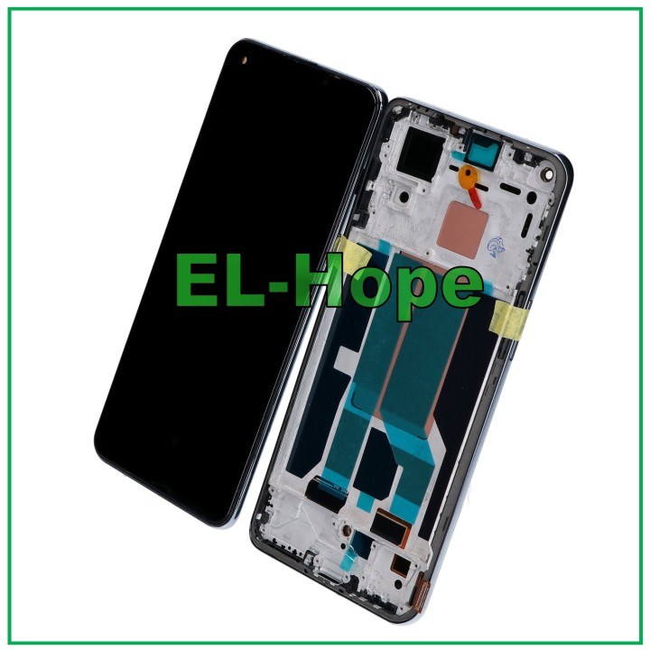 Écran LCD OLED + cadre pour OnePlus Nord 2T CPH2399 CPH2401 Écran tactile en verre