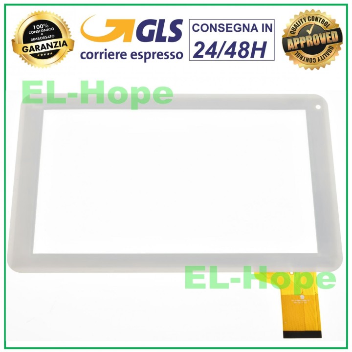 Verre de e'cran tactile pour tablette I-INN PRO 9.0 Digitizer 9 Original Blanc