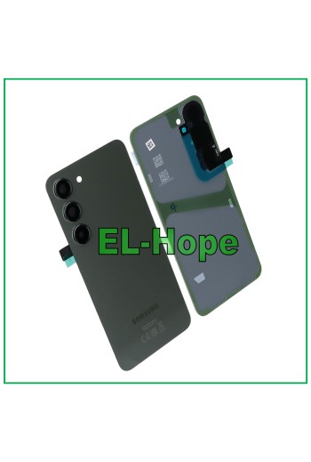 Cache batterie de origine Samsung Galaxy S23 5G SM-S911B en verre vert