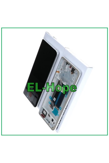 Écran tactile de origine pour Xiaomi Redmi Note 13 Pro+ Plus 23090RA98G Blanc