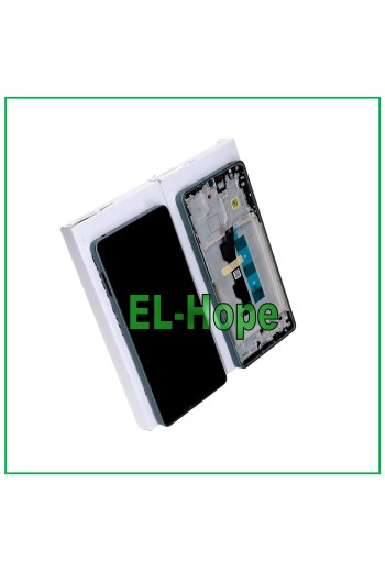 Écran tactile LCD de origine Xiaomi Poco M6 Pro 4G 2312FPCA6G 2024, cadre vert