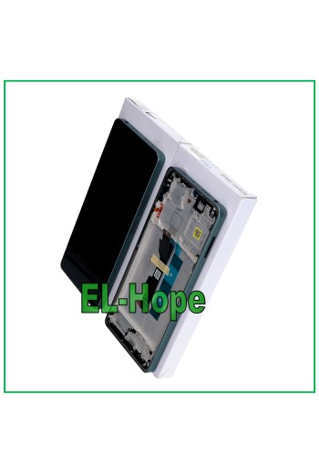 Écran tactile LCD de origine Xiaomi Poco M6 Pro 4G 2312FPCA6G 2024, cadre vert