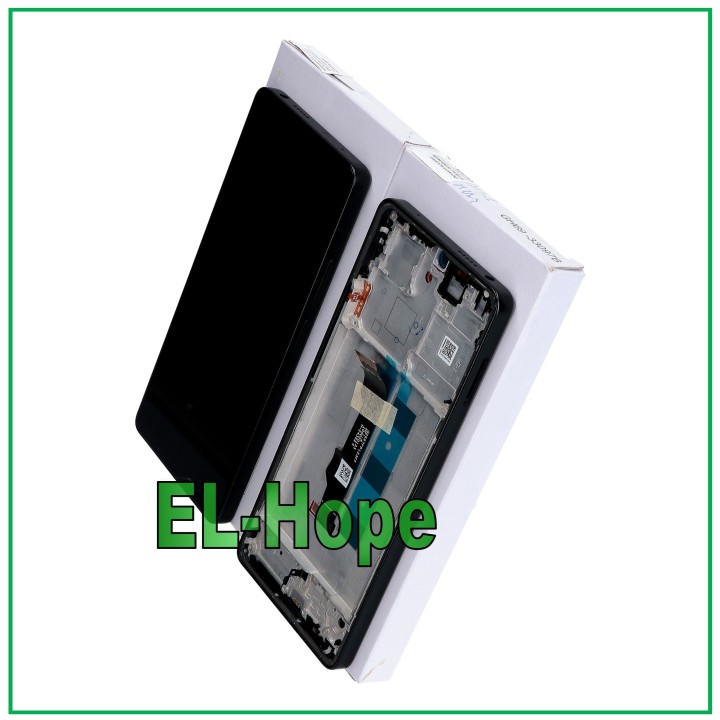 Écran tactile LCD de origine Xiaomi Poco M6 Pro 4G 2312FPCA6G 2024, cadre noir
