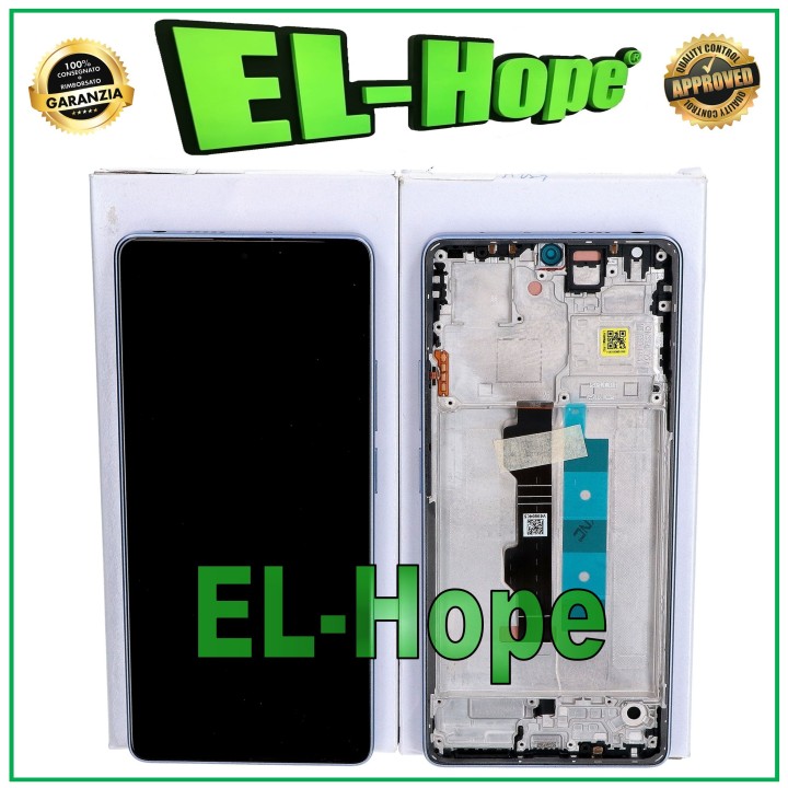 Écran tactile LCD de origine Xiaomi Poco M6 Pro 4G 2312FPCA6G 2024 Cadre violet