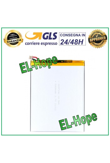 Batterie pour tablette Archos 3,7 V 5 000 mAh - Dimensions : 10,5 cm x 14 cm x 0,3 cm