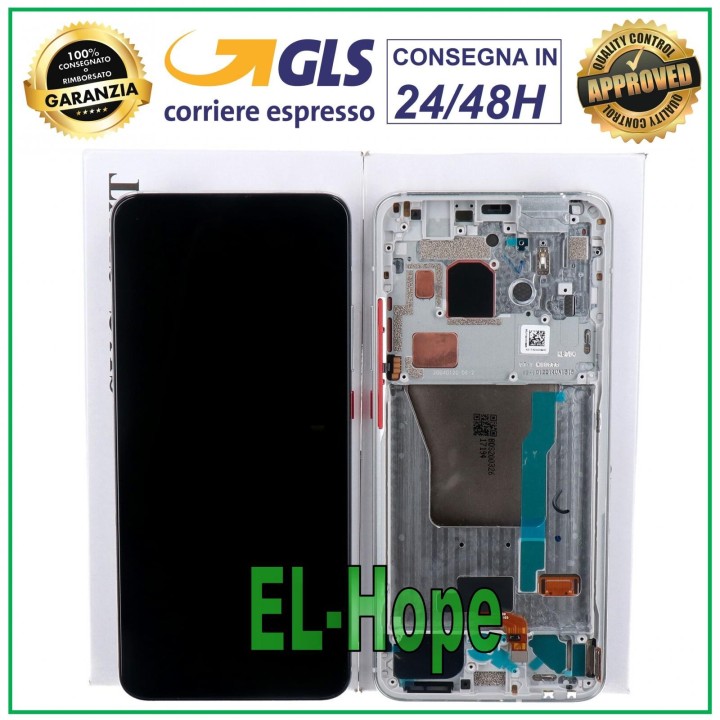 Écran LCD a' cadre de origine Xiaomi Redmi K30 Pro, e'cran tactile zoom blanc