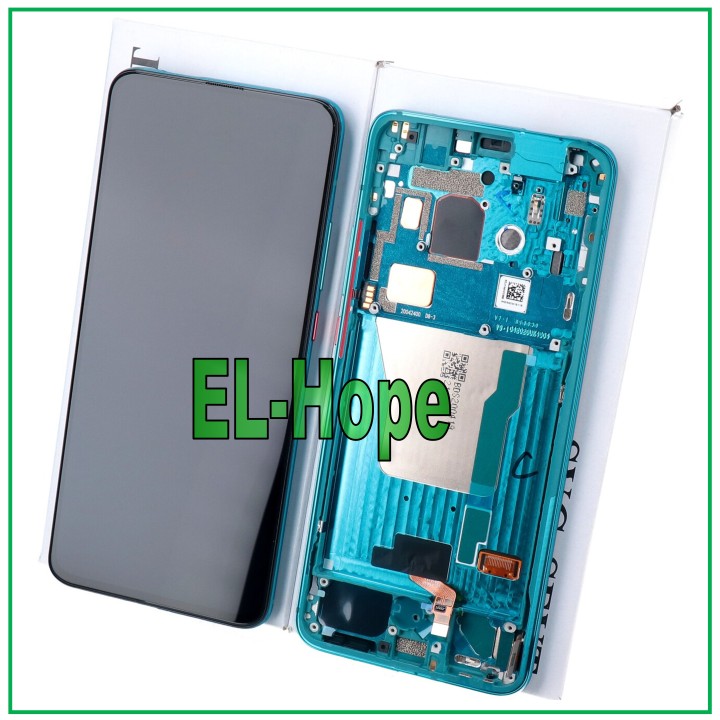 Écran LCD a' cadre de origine Xiaomi Redmi K30 Pro, Redmi K30 Pro Zoom Touch vert