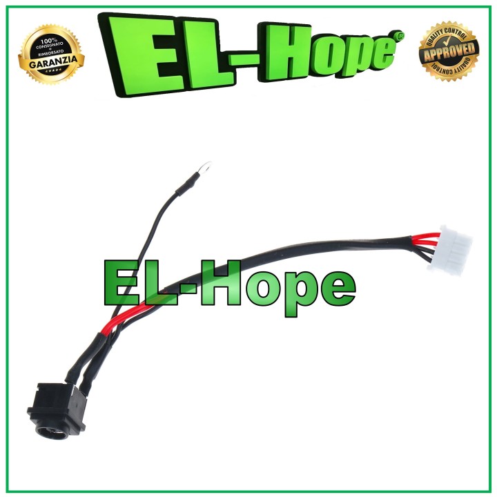 PRISE De ALIMENTATION CC CONNECTEUR De ALIMENTATION POUR ORDINATEUR PORTABLE SONY VPC VPCEH2Q1E PLAT 12 cm