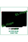 Écran LCD LED HD 12,5 pouces HB125WX1-100 pour ordinateur portable 30 broches, fin, 1366 x 768