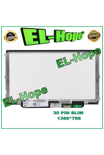 Écran LCD LED HD 12,5 pouces LP125WH2-SPM2 pour ordinateur portable 30 broches, fin, 1366 x 768