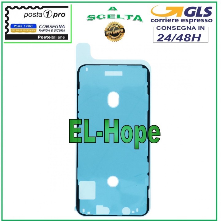 Adhe'sif double face anti-infiltration pour cadre de e'cran de iPhone 11 Pro Max