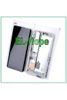 Cadre de e'cran LCD de origine Xiaomi Mi CC9 Pro M1910F4E en verre tactile blanc argente'