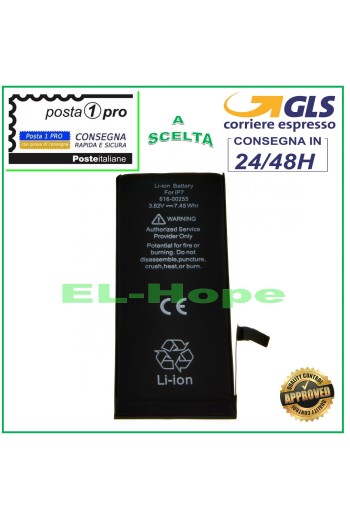 BATTERIE DE REMPLACEMENT POUR IPHONE 7 1960 mAh