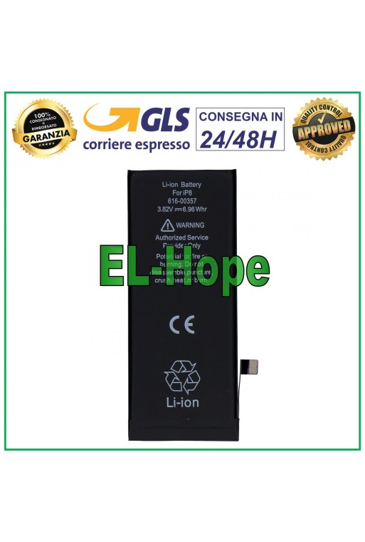 BATTERIE DE REMPLACEMENT POUR IPHONE 8 1821 mAh