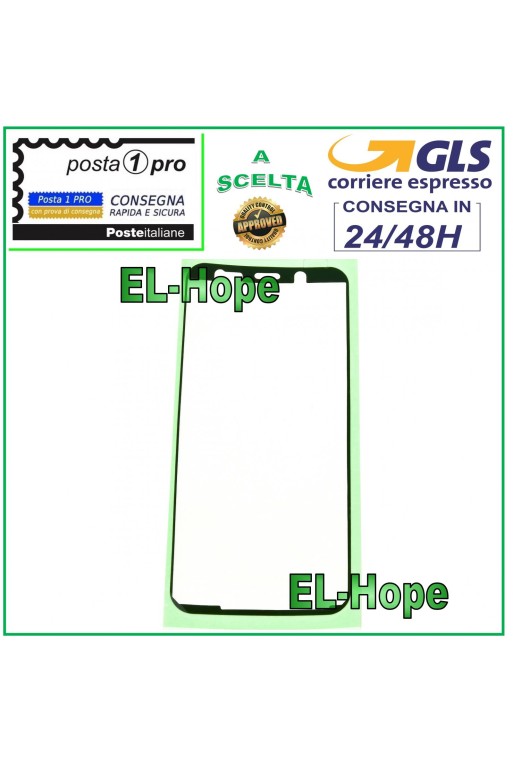 Cadre adhésif double face pour coller l écran LCD de l AMSUNG Galaxy A6 2018 SM A600 F