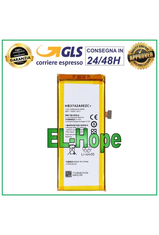 Batterie HB3742A0EZC+ pour Huawei ASCEND P8 Lite ALE L21 Smart TAG L01