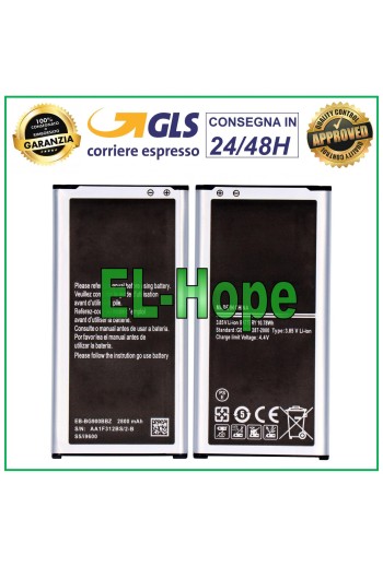 Batterie EB-BG900BBE pour Samsung Galaxy S5 SM-G900F GT-I9600 2800 mAh
