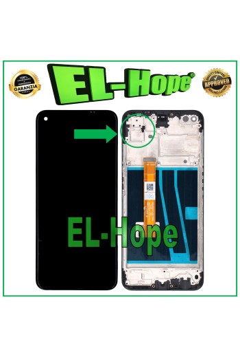 Écran LCD + châssis pour Oppo A52 CPH2061 CPH2069 PADM00 PDAM10 Écran tactile noir