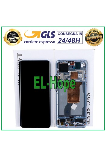 Écran tactile LCD d origine pour Xiaomi 12 2022 / 12X 5G 2022 / 12S, cadre bleu