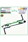 Bouton d accueil plat et flexible pour iPad 6 2018 821-01006 A1893 A1953 A1954, bouton central noir