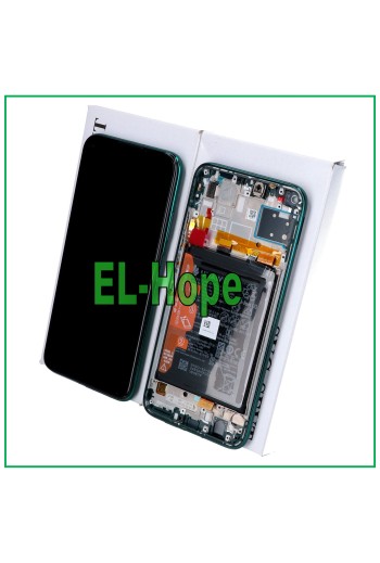 Écran tactile LCD d origine + batterie Huawei P40 Lite JNY-L21A LX1 Vert