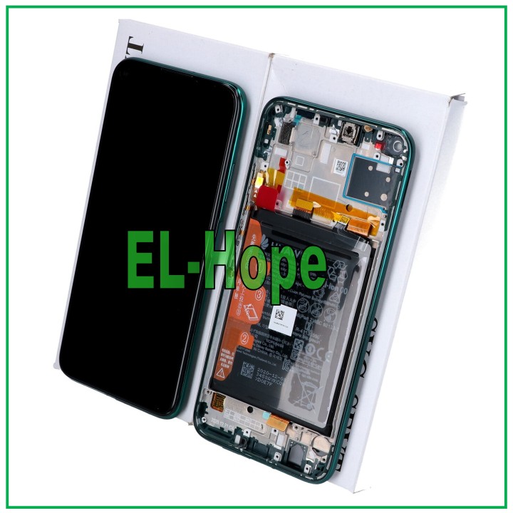 Écran tactile LCD d origine + batterie Huawei P40 Lite JNY-L21A LX1 Vert