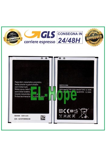 Batterie EB-B800BE B800BC pour Samsung Galaxy Note 3 SM-N9005 N9000 3200 mAh