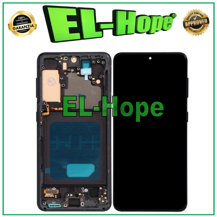 Écran LCD TFT pour Samsung Galaxy S21 SM-G991, e'cran tactile en verre noir