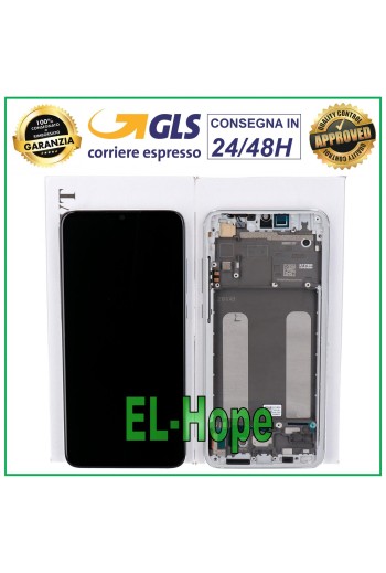 Cadre d écran LCD d origine pour Xiaomi Mi 9 Lite M1904F3BG, écran tactile en verre blanc