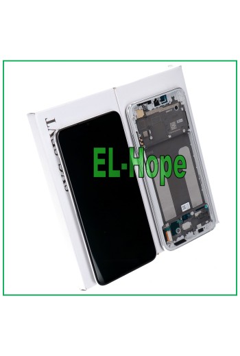 Cadre d écran LCD d origine pour Xiaomi Mi 9 Lite M1904F3BG, écran tactile en verre blanc