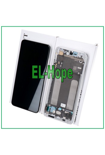 Cadre d écran LCD d origine pour Xiaomi Mi 9 Lite M1904F3BG, écran tactile en verre blanc