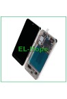 Écran tactile LCD OLED pour Samsung Galaxy S23+ Plus SM-S916, cadre argente' et blanc
