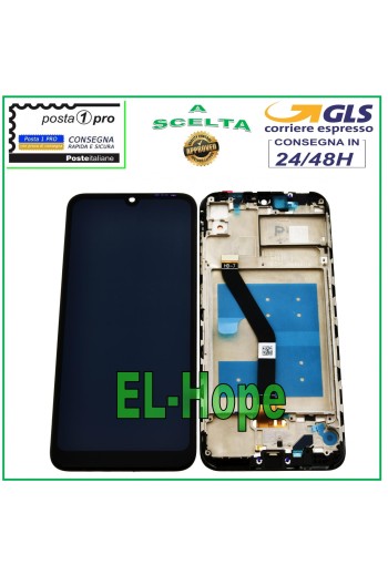 Cadre d affichage pour Huawei Y6 2019 Honor 8A MRD-LX1 LX2 Écran tactile Noir