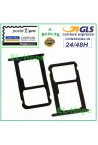 COMPARTIMENT POUR CHARIOT NANO SIM MICRO SD HUAWEI P9 LITE VNS-L31 L23 L21 NOIR
