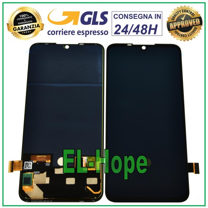Écran LCD pour Motorola One Zoom XT 2010, e'cran tactile OLED, noir