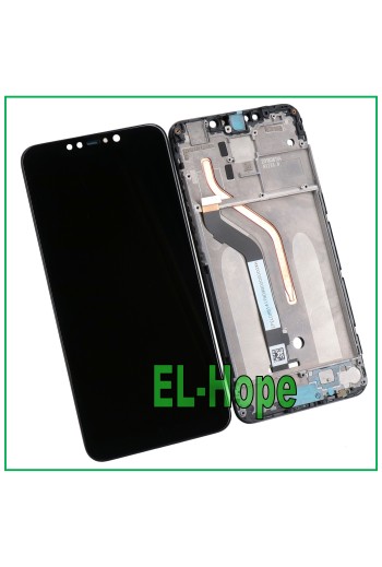 Écran LCD + châssis pour Xiaomi Pocophone F1 M1805E10A, écran tactile en verre noir