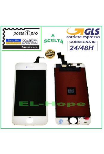 ÉCRAN TACTILE LCD RETINA POUR APPLE IPHONE SE ÉCRAN BLANC + CADRE