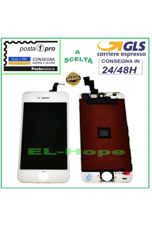 ÉCRAN TACTILE LCD RETINA POUR APPLE IPHONE SE ÉCRAN BLANC + CADRE