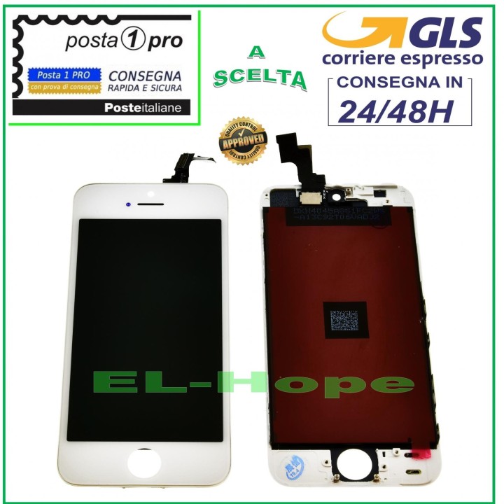 ÉCRAN TACTILE LCD RETINA POUR APPLE IPHONE SE ÉCRAN BLANC + CADRE