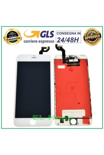 Écran LCD RETINA pour Apple iPhone 6S Plus, écran tactile, cadre blanc Tianma