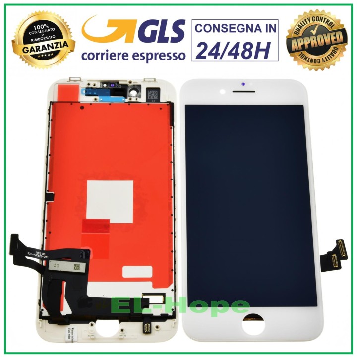 Écran LCD RETINA pour Apple iPhone 8 8G, e'cran tactile en verre blanc Tianma