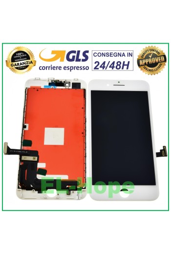 Écran LCD RETINA pour Apple iPhone 8 Plus, écran tactile, cadre blanc Tianma