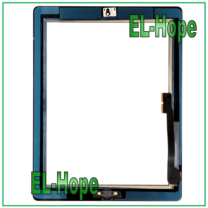 ÉCRAN TACTILE POUR APPLE IPAD 3 WIFI 3G A1430 A1416 A1403 VERRE NOIR + BOUTON HOME