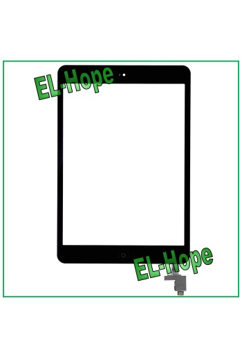 Écran tactile pour Apple iPad Mini Wi-Fi 3G A1432 A1454 A1455 en verre noir + bouton Home