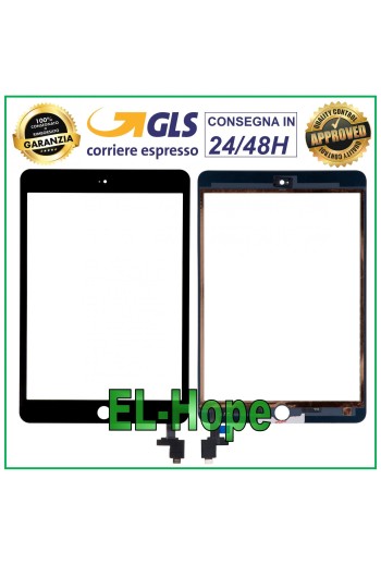 ÉCRAN TACTILE POUR APPLE IPAD MINI 3 WIFI 3G A1599 A1600 VERRE NOIR