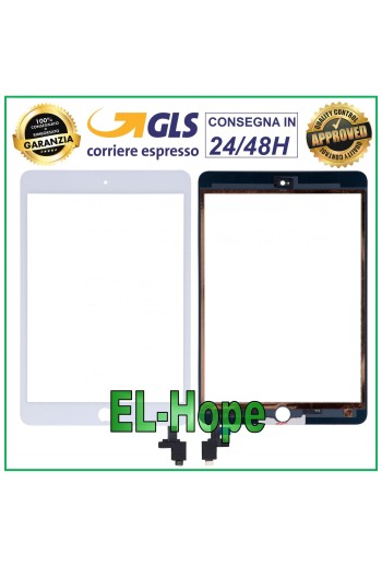 ÉCRAN TACTILE POUR APPLE IPAD MINI 3 WIFI 3G A1599 A1600 VERRE BLANC