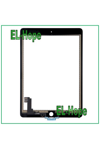ÉCRAN TACTILE POUR APPLE IPAD 6 AIR 2 WIFI 3G A1566 A1567 9.7 ÉCRAN VERRE NOIR